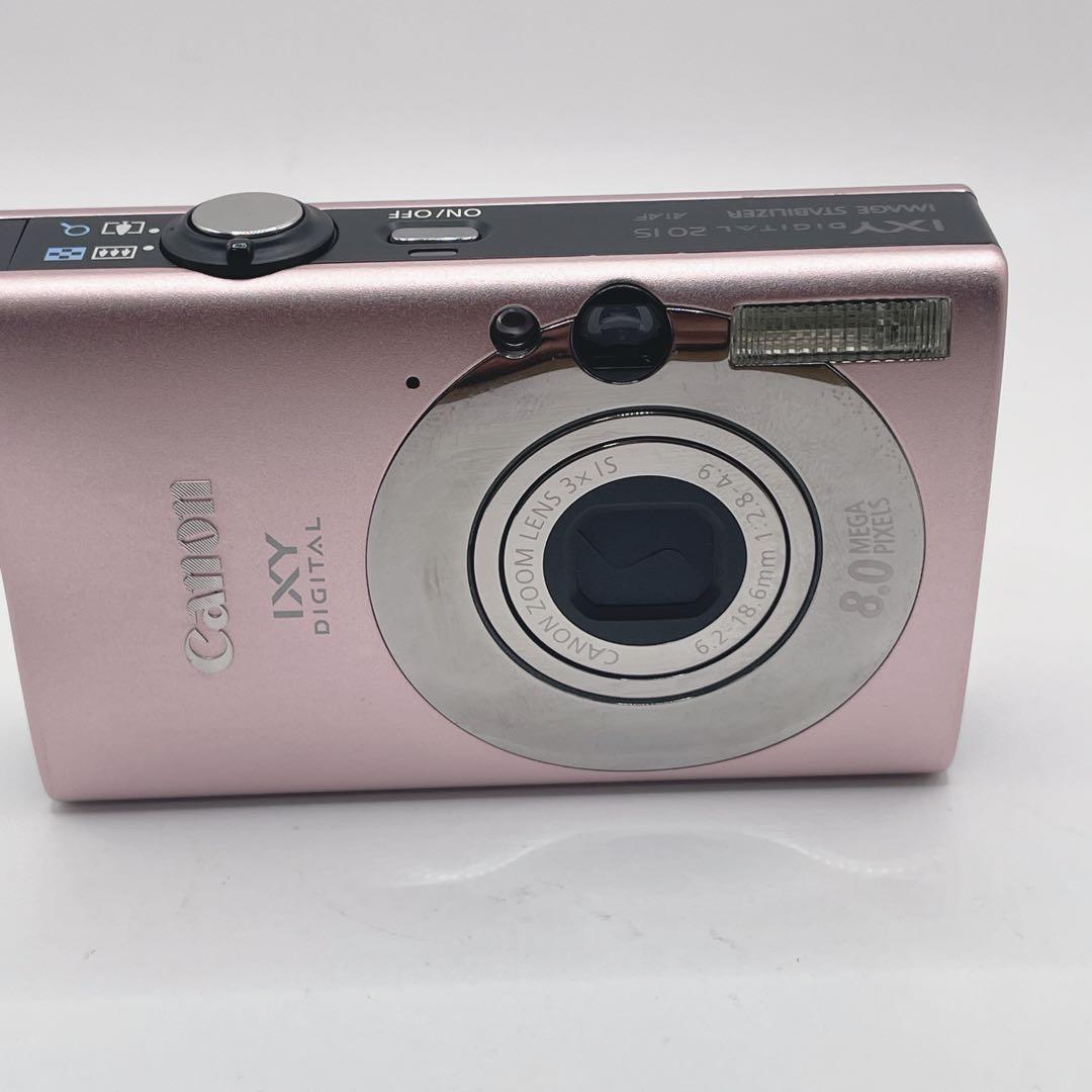 動作品✨Canon IXY DIGTAL 20IS ピンク