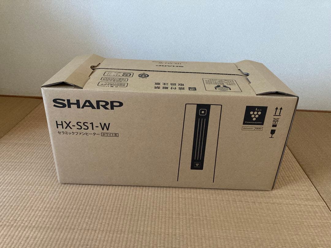 SHARP セラミックファンヒーター HX-SS1