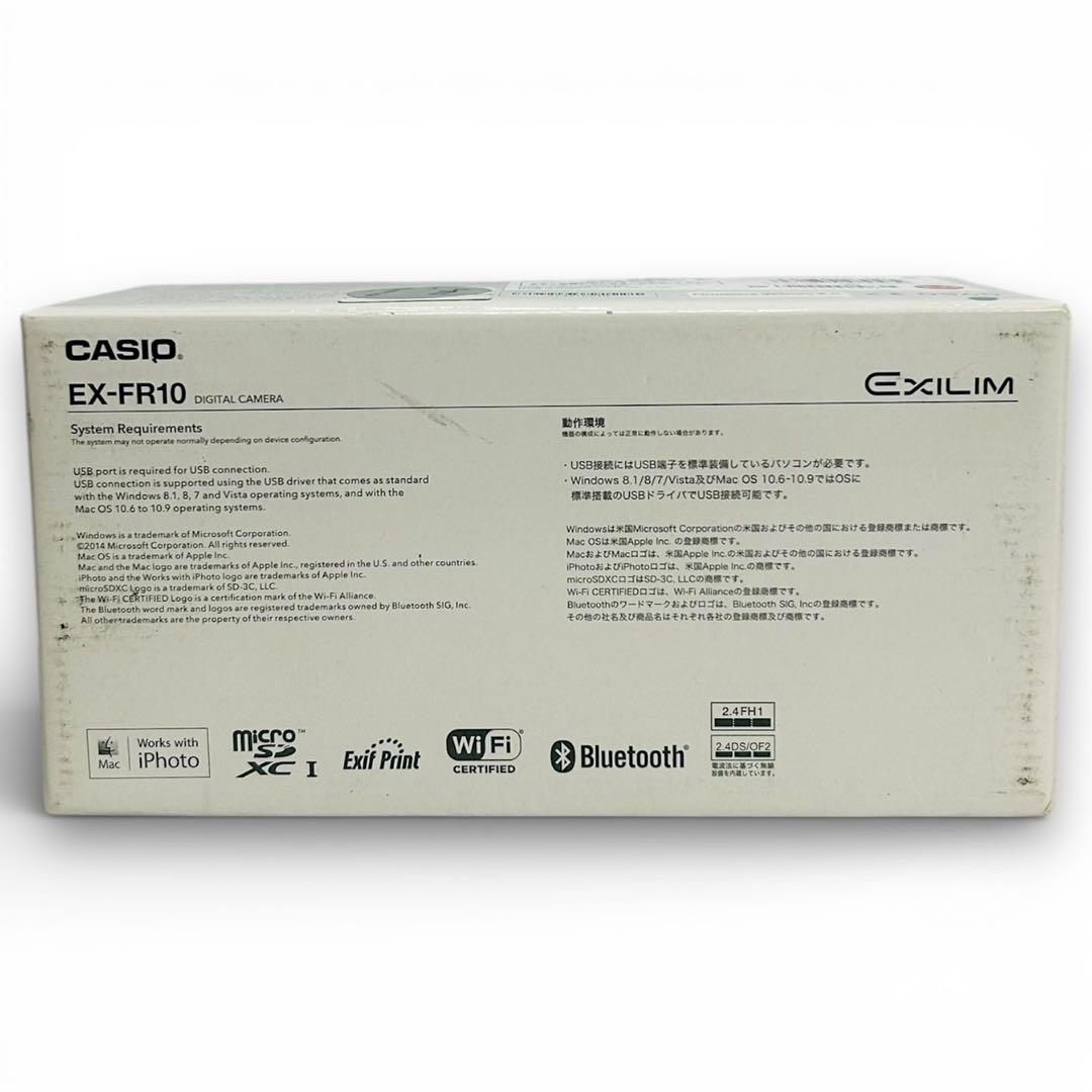 ★未使用品★極美品 CASIO EXILIM EX-FR10 レッド 本体セット