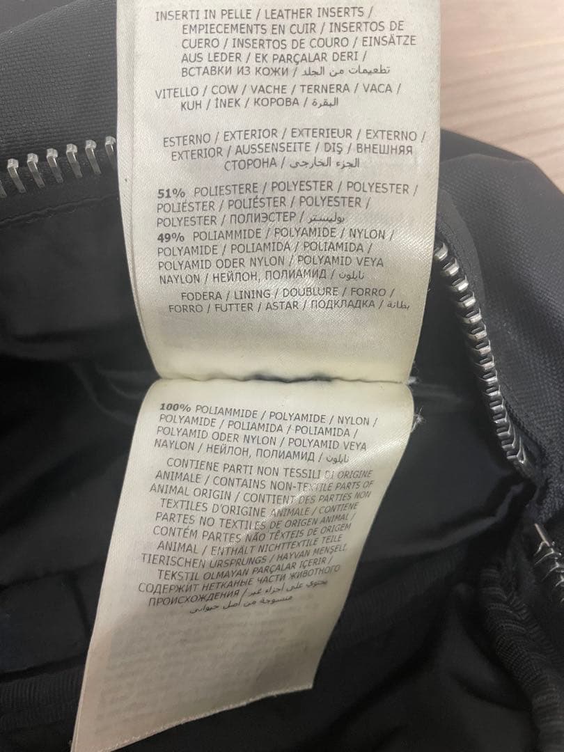 MONCLER モンクレール DURANCE デュランス ベルトバッグ　ブラック