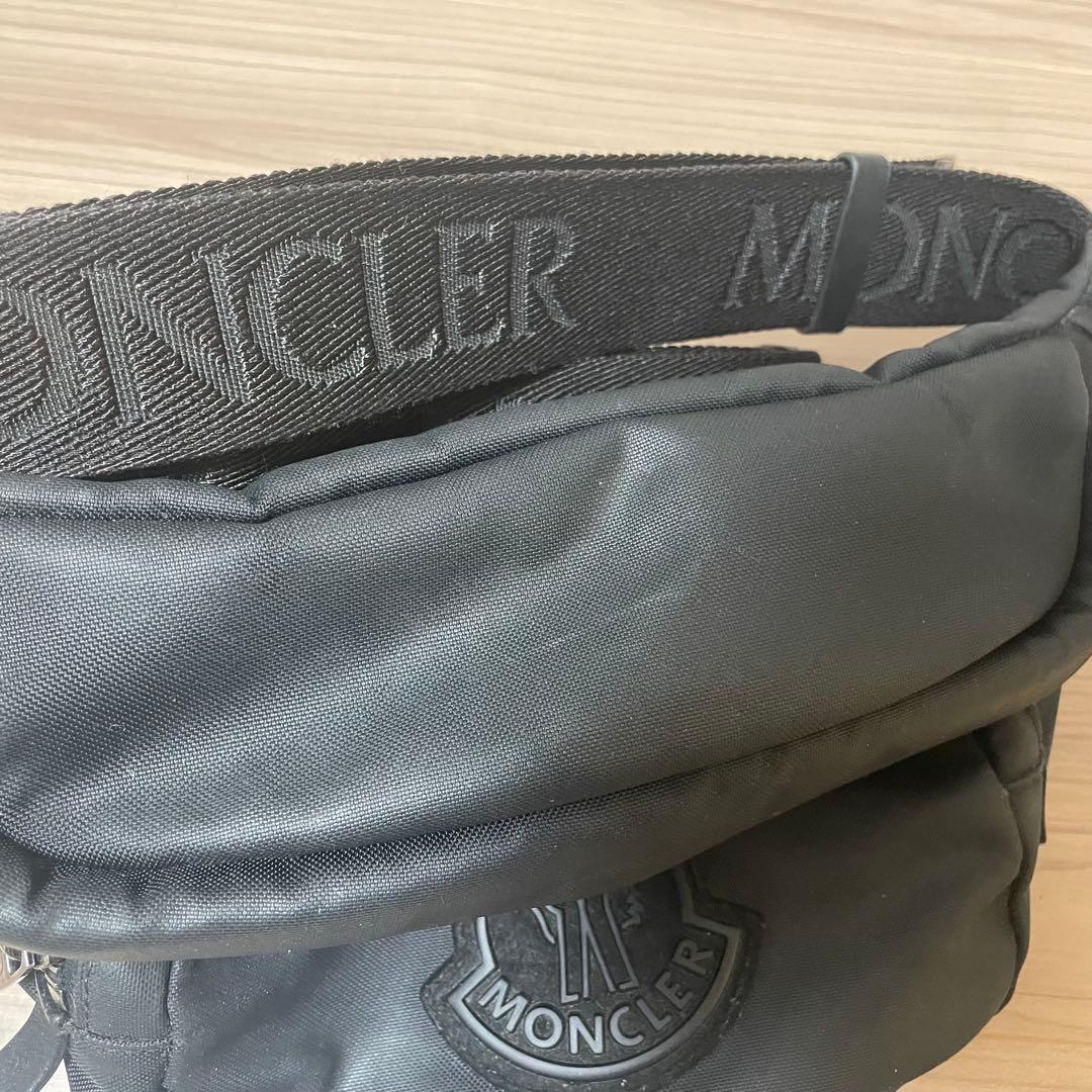 MONCLER モンクレール DURANCE デュランス ベルトバッグ　ブラック