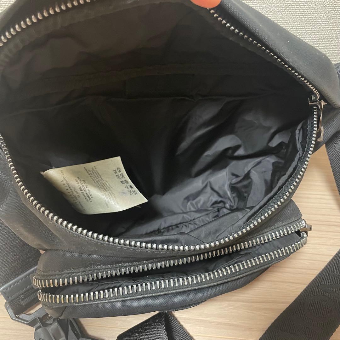 MONCLER モンクレール DURANCE デュランス ベルトバッグ　ブラック