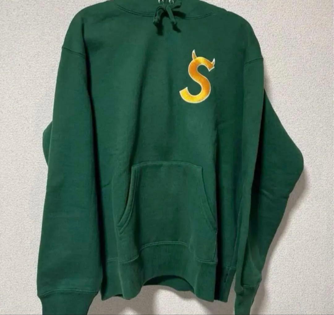 supreme Sロゴ ツノ パーカー