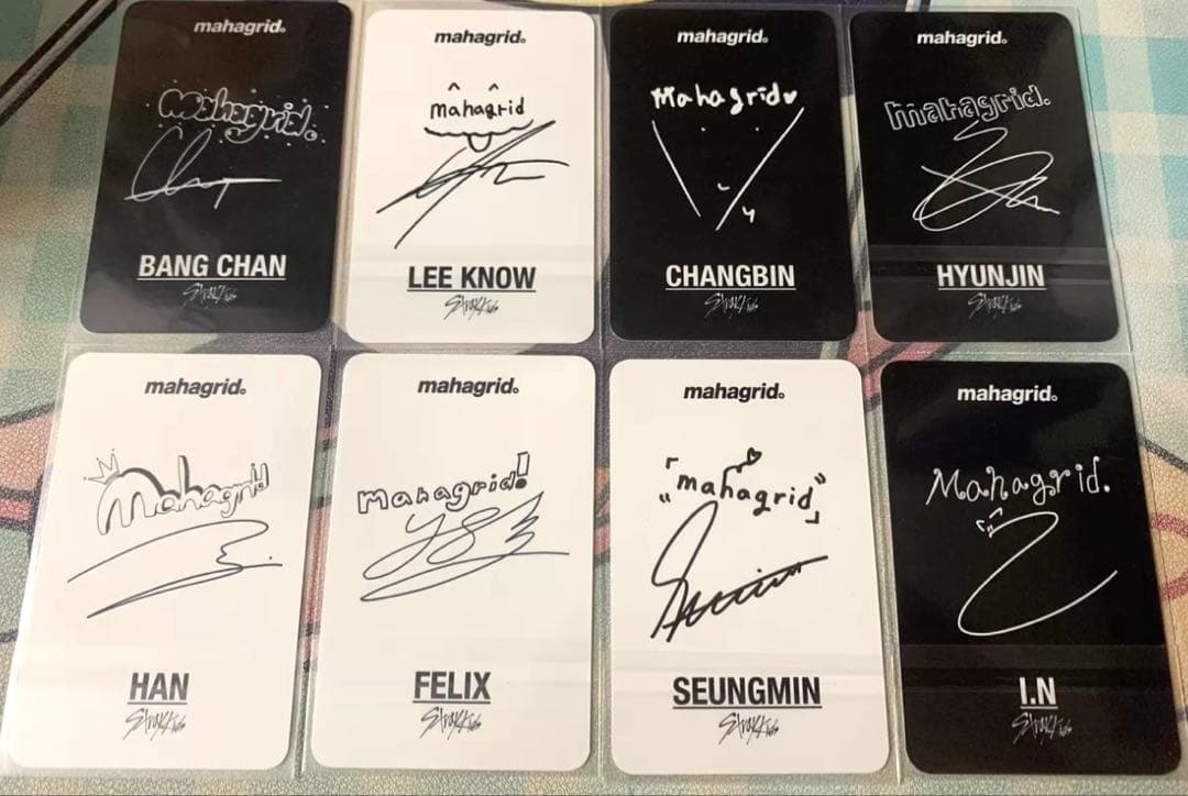 straykids mahagrid コラボ限定 トレカ ８枚セットB