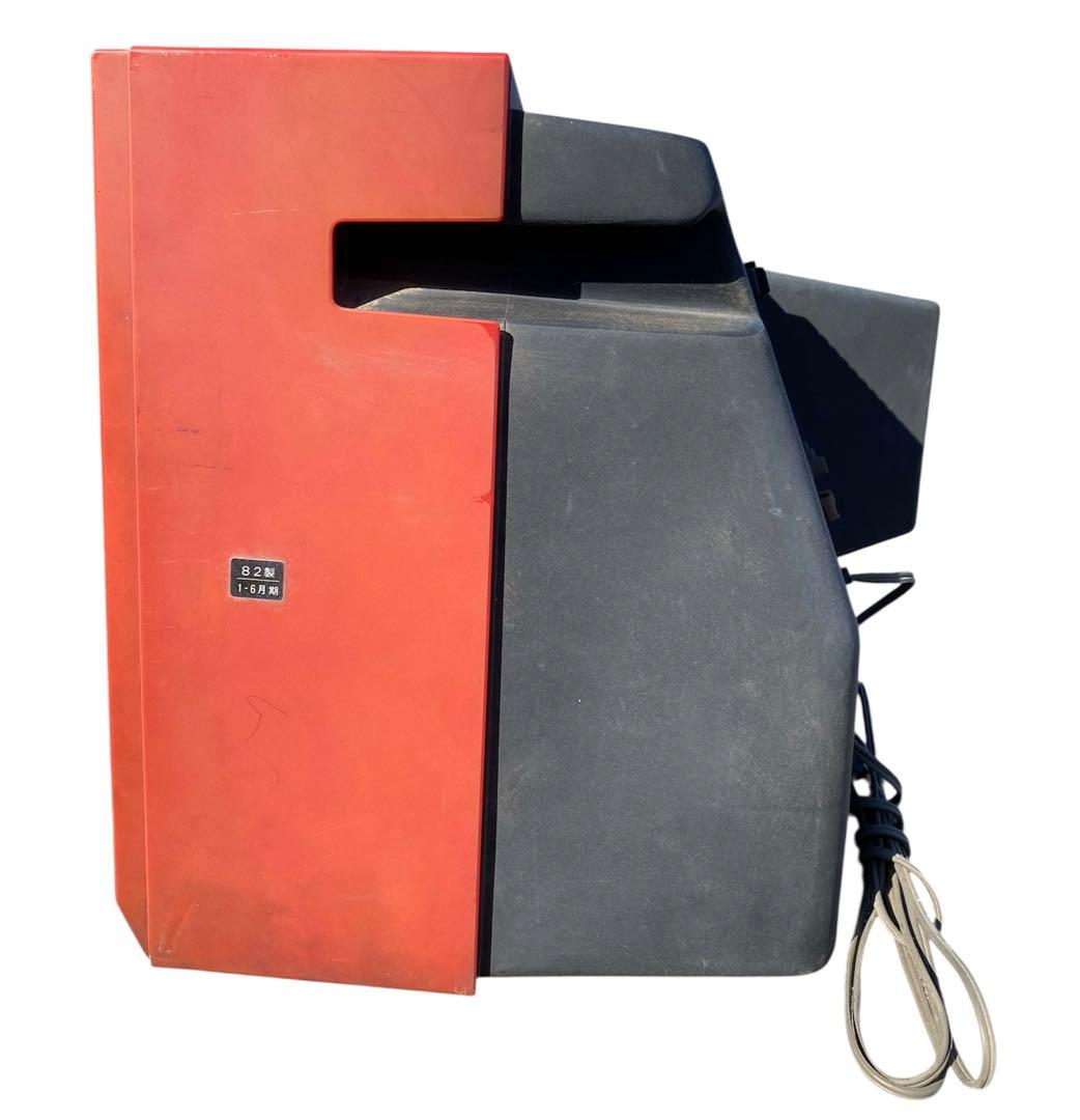 【動作確認済】リッカー カラーテレビ 専用スタンド付 昭和レトロ ma166