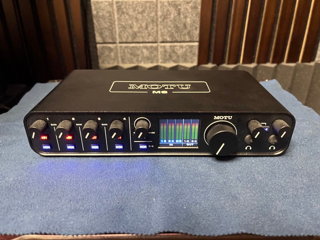 MOTU M6 オーディオインターフェイス 美品