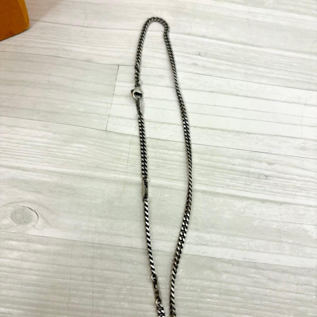 【美品】LouisVuitton LV セーラー　ネックレス　シルバー925