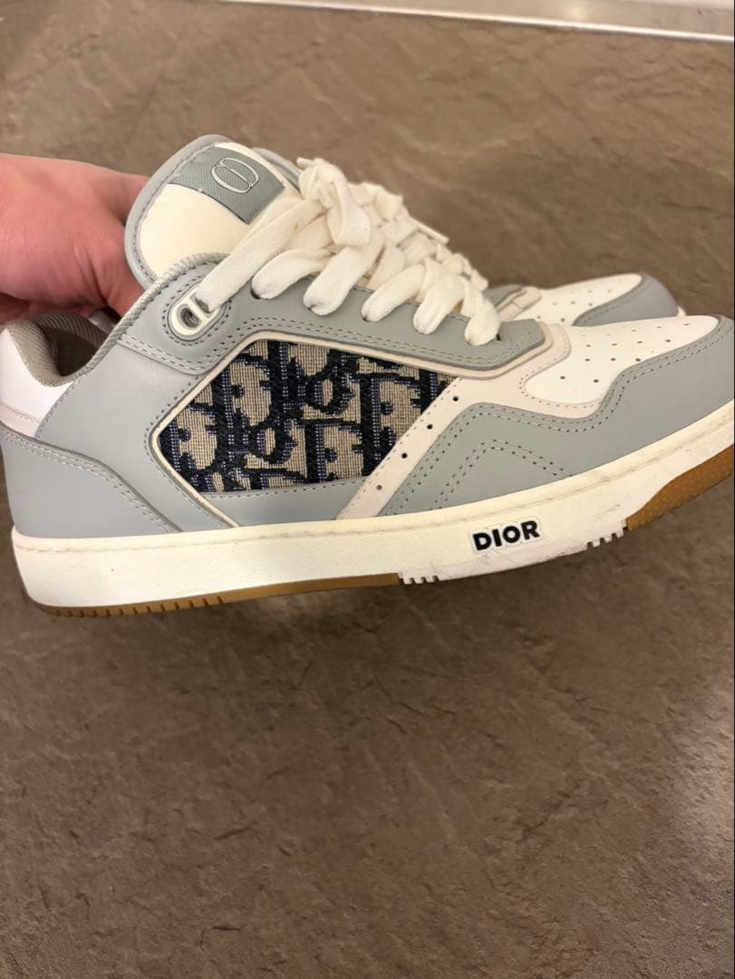 Dior スニーカー グレー/ホワイト　B27 サイズ40