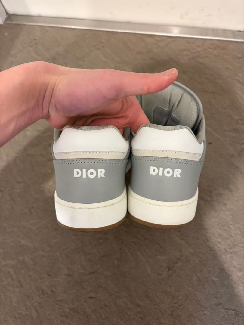 Dior スニーカー グレー/ホワイト　B27 サイズ40