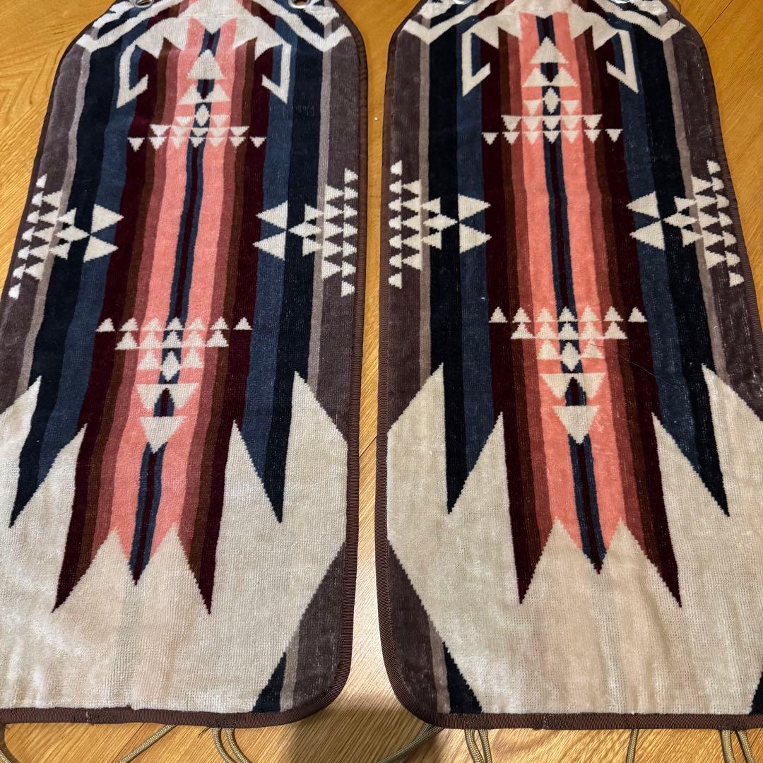 78プラド　ペンドルトン　シートエプロン　2枚セット　ジムニー