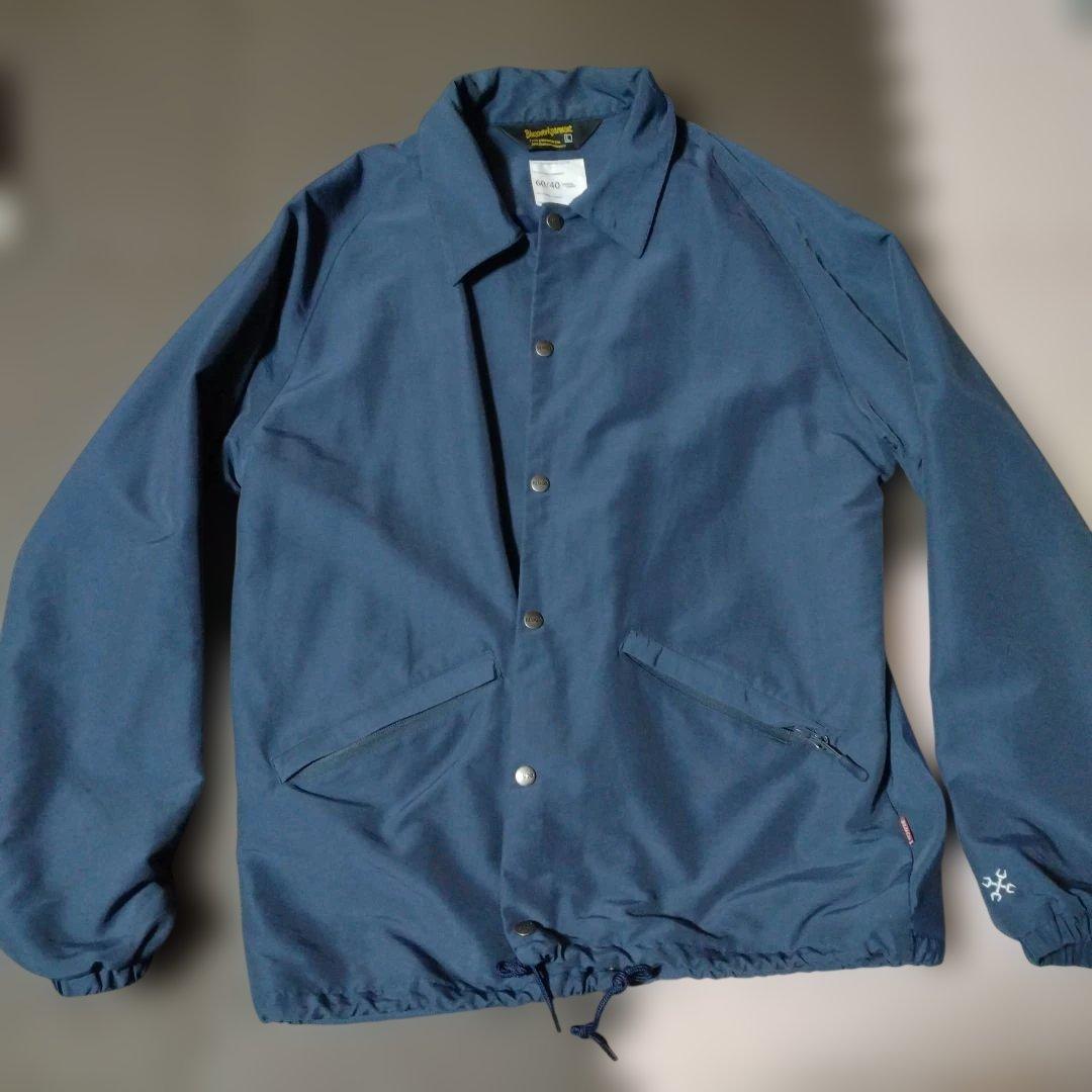 ブルコ　BLUCO　コーチジャケット　ネイビー　Lサイズ