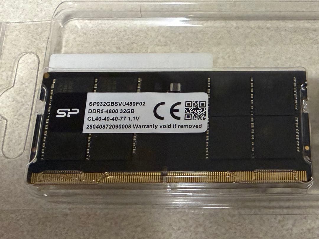 メモリー DDR5 sodimm 32GB