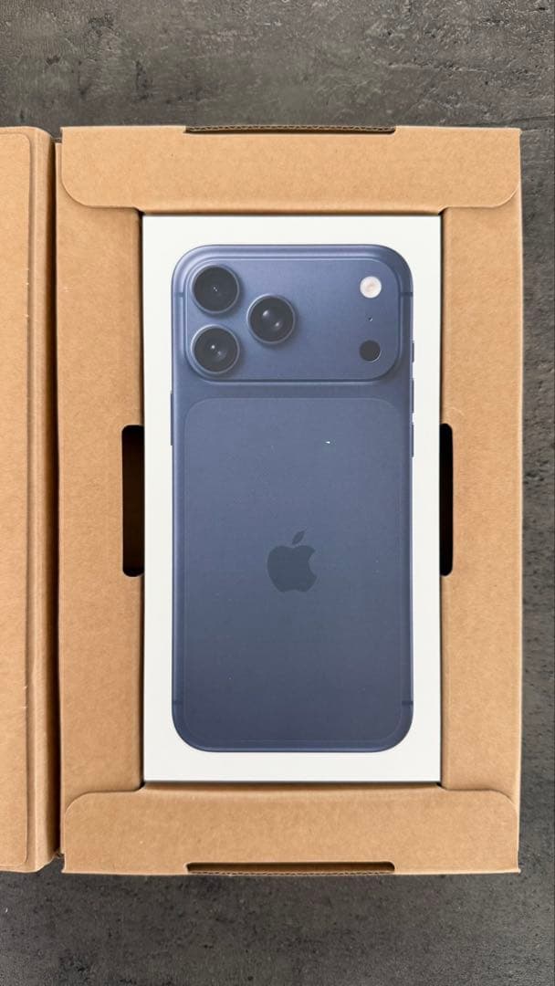 iPhone17ProMax SIMフリー512GB ディープブルー　新品未開封