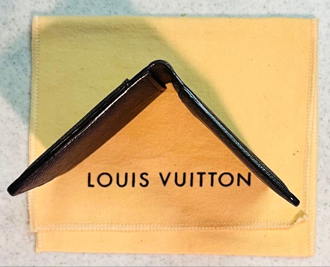 廃盤 ルイヴィトン LouisVuitton ダミエ名刺入れ N61721 美品
