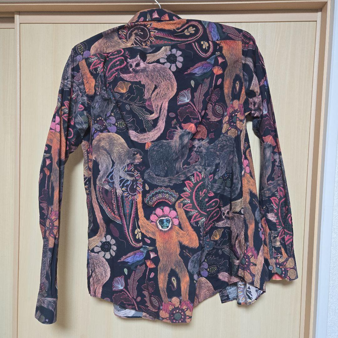 【Paul Smith】ポールスミス 長袖シャツ デザインシャツ アニマル柄