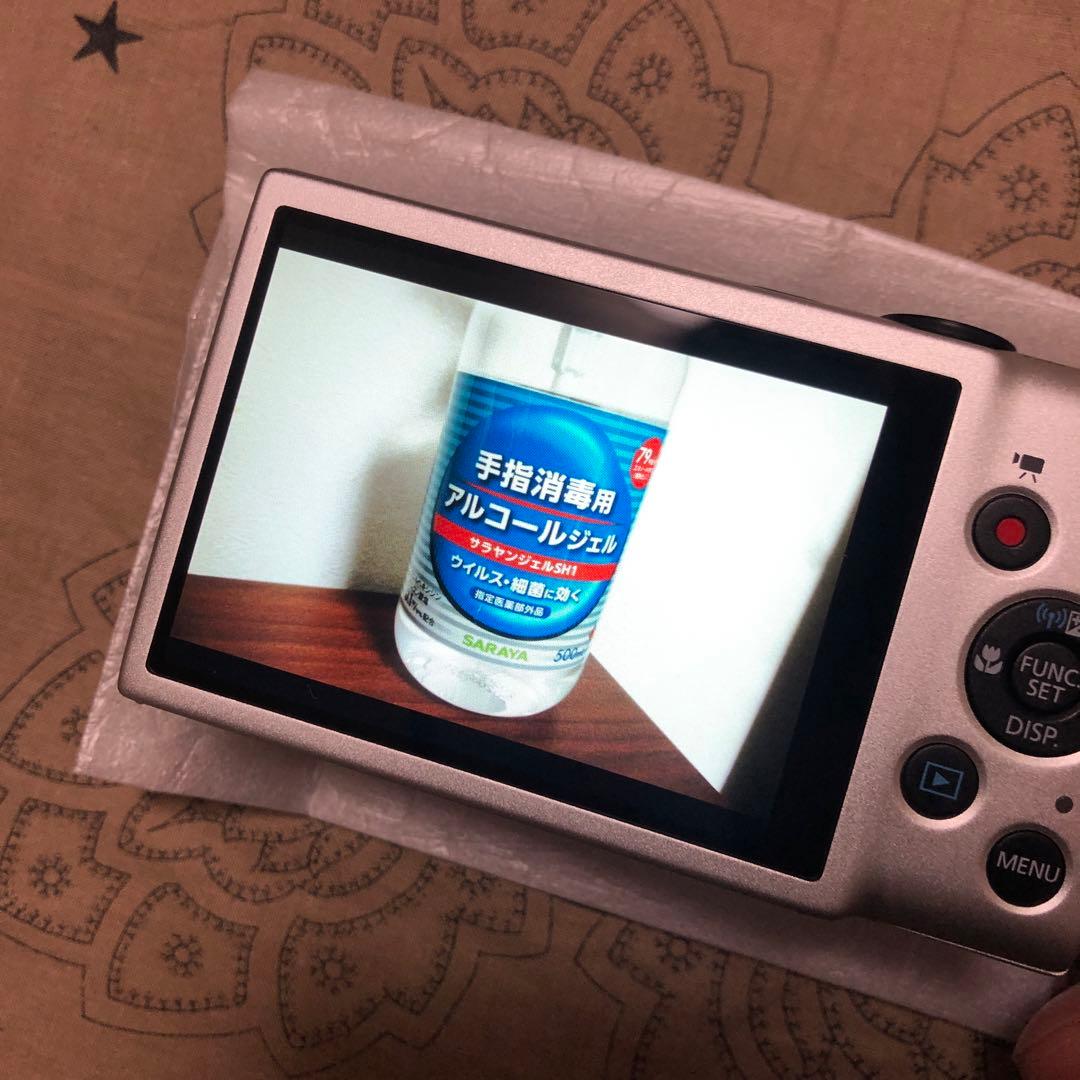 ほぼ新品 Canon IXY 110F シルバー デジカメ コンデジ 完品