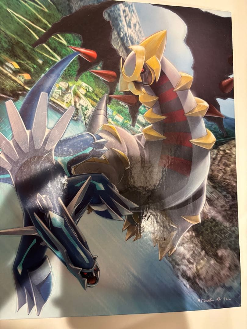 ポケモンセンター　ギラティナ猛攻　コレクションファイル　 ディアルガ 　パルキア