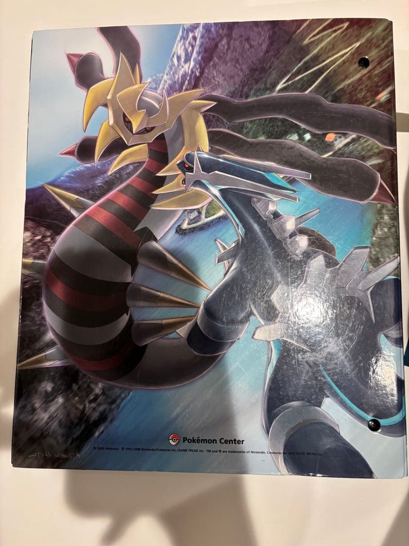 ポケモンセンター　ギラティナ猛攻　コレクションファイル　 ディアルガ 　パルキア