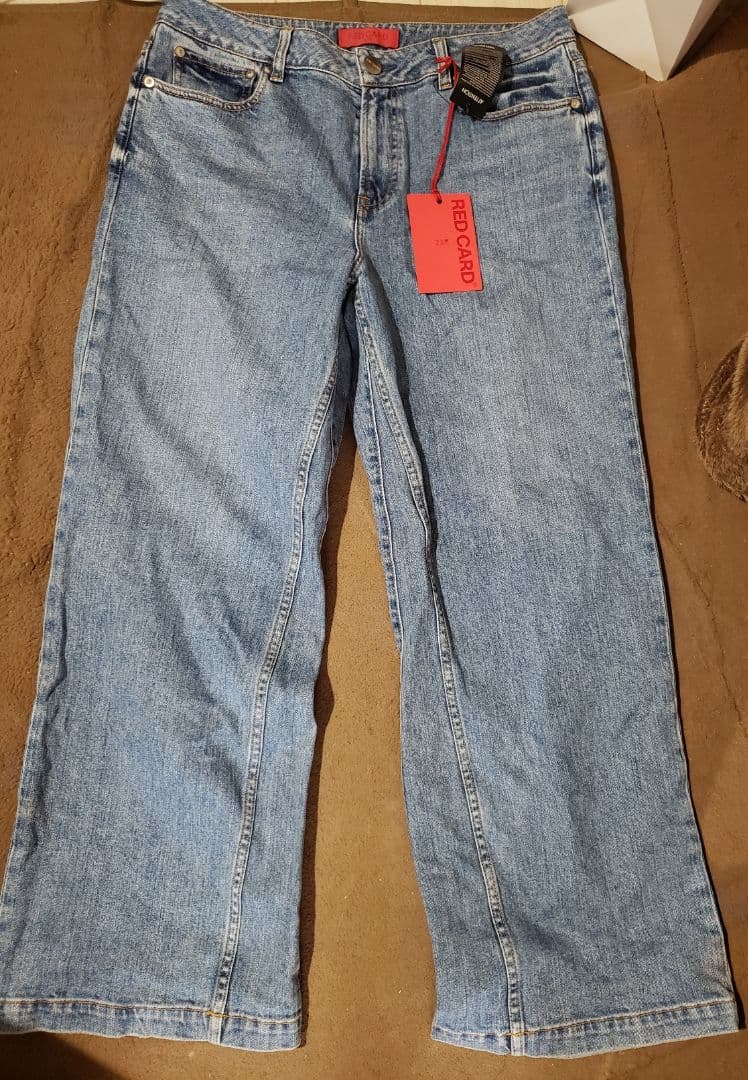 大きいサイズ46 23区REDCARDストレートデニム