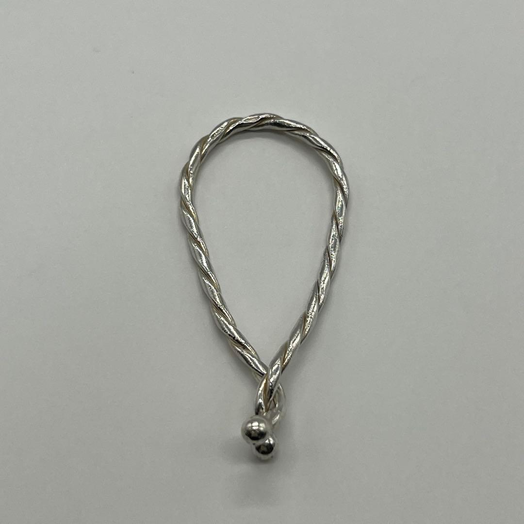 ティファニー TIFFANY ツイストキーリング SV925 ヴィンテージ 希少