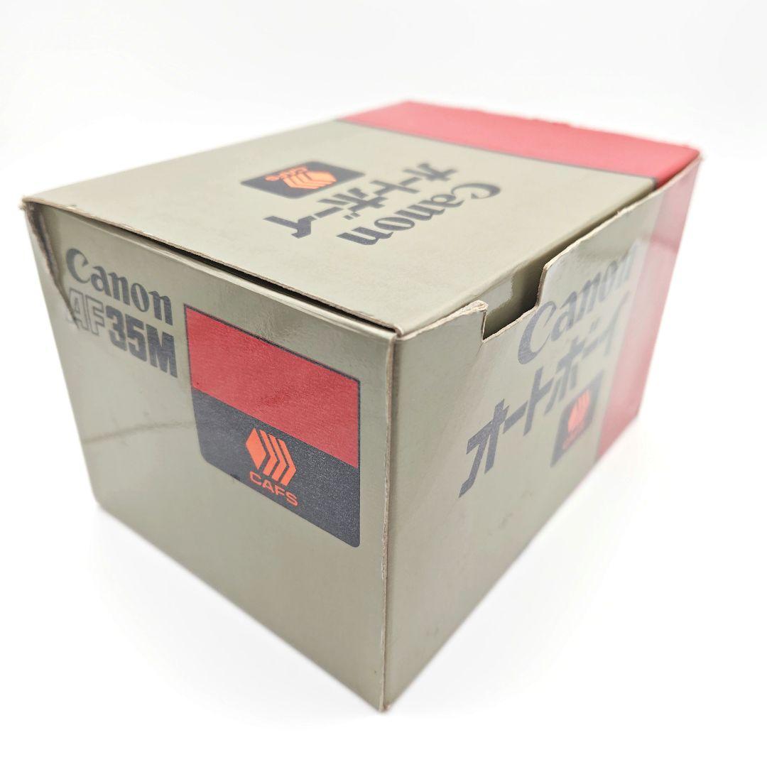 動作確認済み 箱付き Canon AF35M Autoboy キヤノン