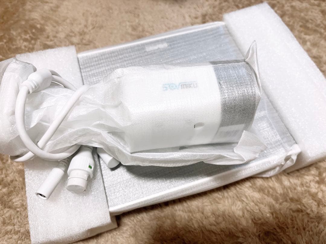 【500万画素・双方向音声】 防犯カメラ ワイヤレス