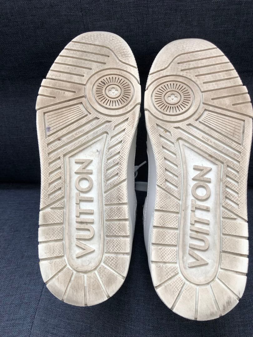 ルイヴィトン LVトレイナーライン スニーカー UK6.5ホワイト 白