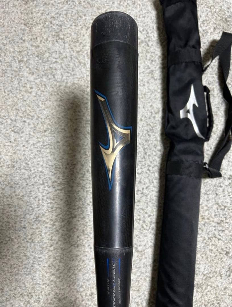 少年用軟式 MIZUNO BEYOND MAX LEGACYバット ケース付き