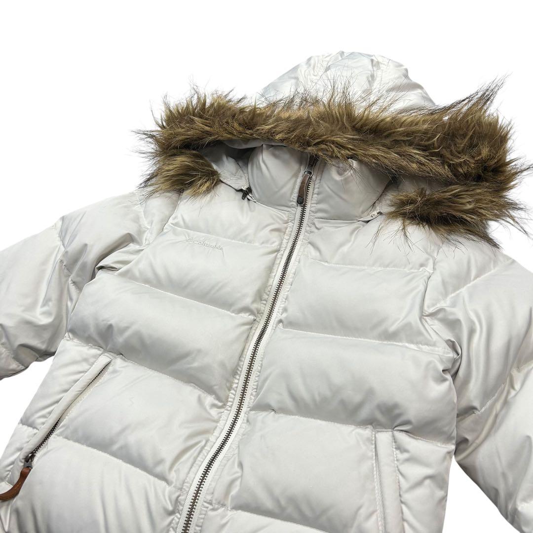 美品00's Y2K Old Columbia ダウンジャケット 短丈 Sサイズ