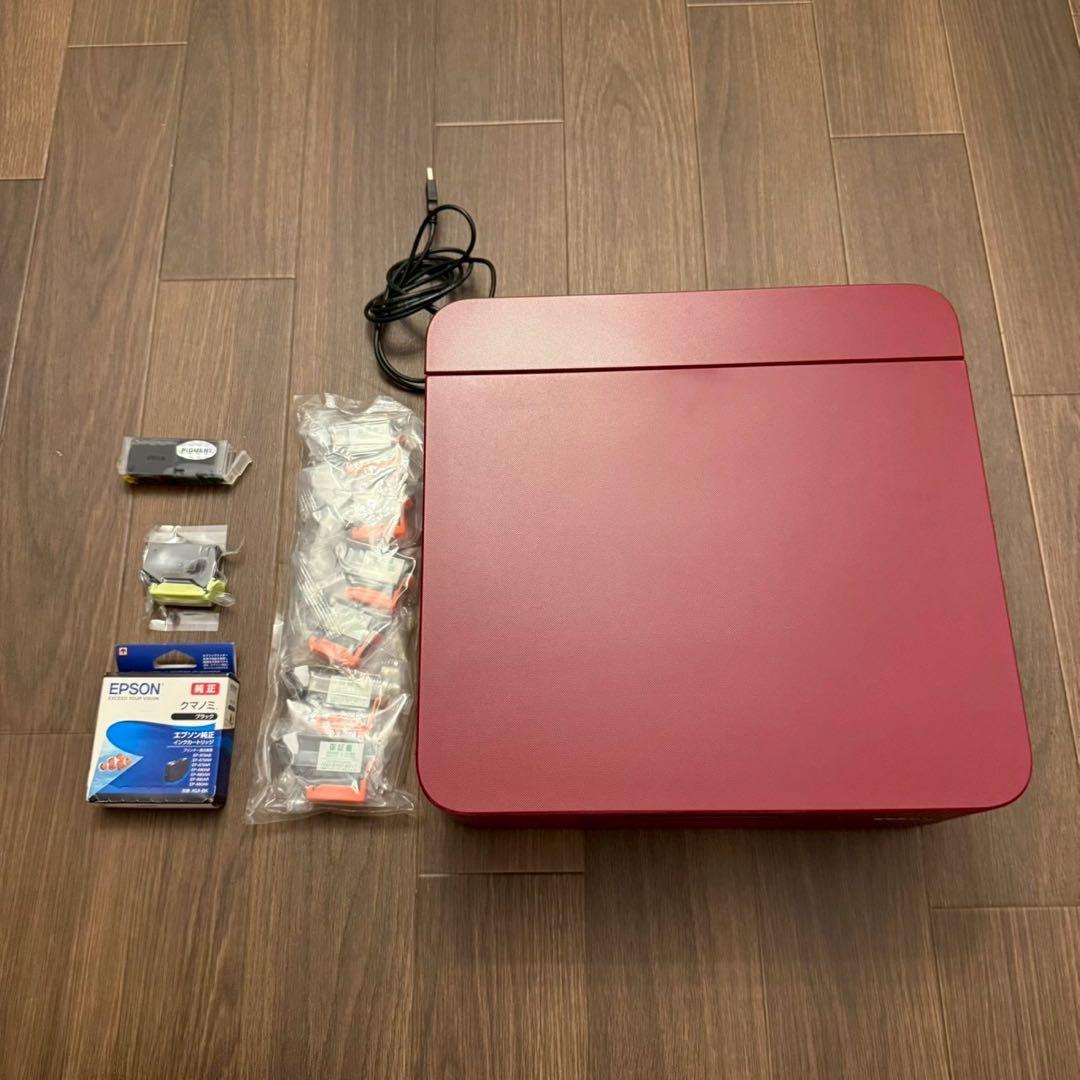 EPSON エプソン　EP-880AR レッド　インクジェット複合機　プリンター