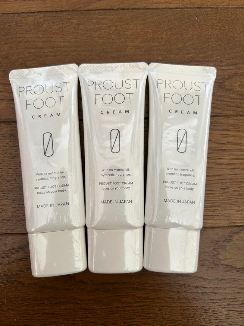 Proust Foot Cream 40g 3本セット