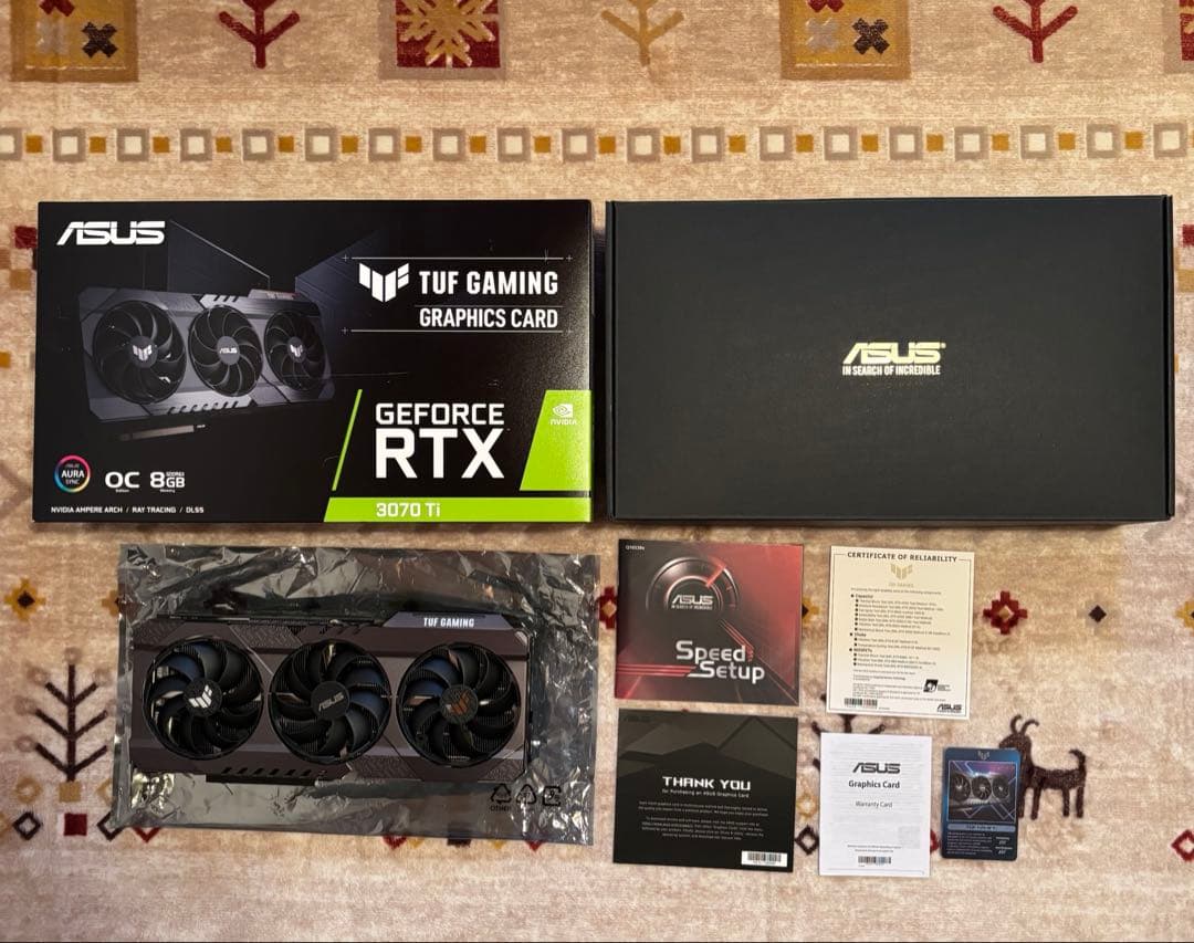 グラフィックボード・グラボ・ビデオカード ASUS TUF Gaming GeForce RTX3070ti