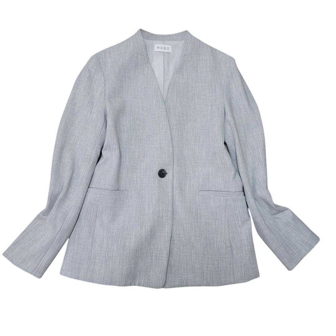 mimi様　プラステ　ノーカラー　セットアップ　グレー　M　入学式　ビジネス