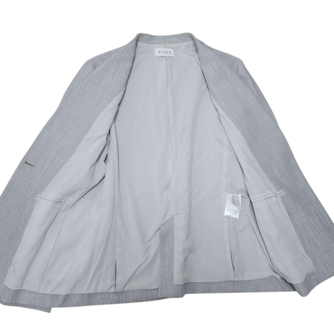 mimi様　プラステ　ノーカラー　セットアップ　グレー　M　入学式　ビジネス