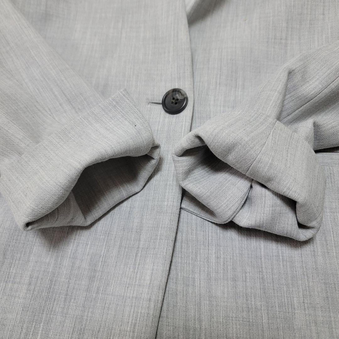 mimi様　プラステ　ノーカラー　セットアップ　グレー　M　入学式　ビジネス