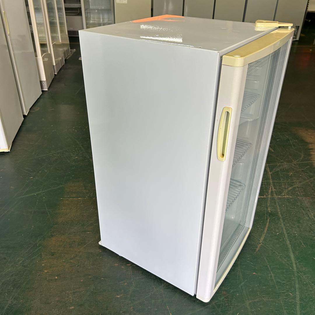 135業務用 冷蔵ショーケース オフィスコンビニ XW-105 左右開き 小型