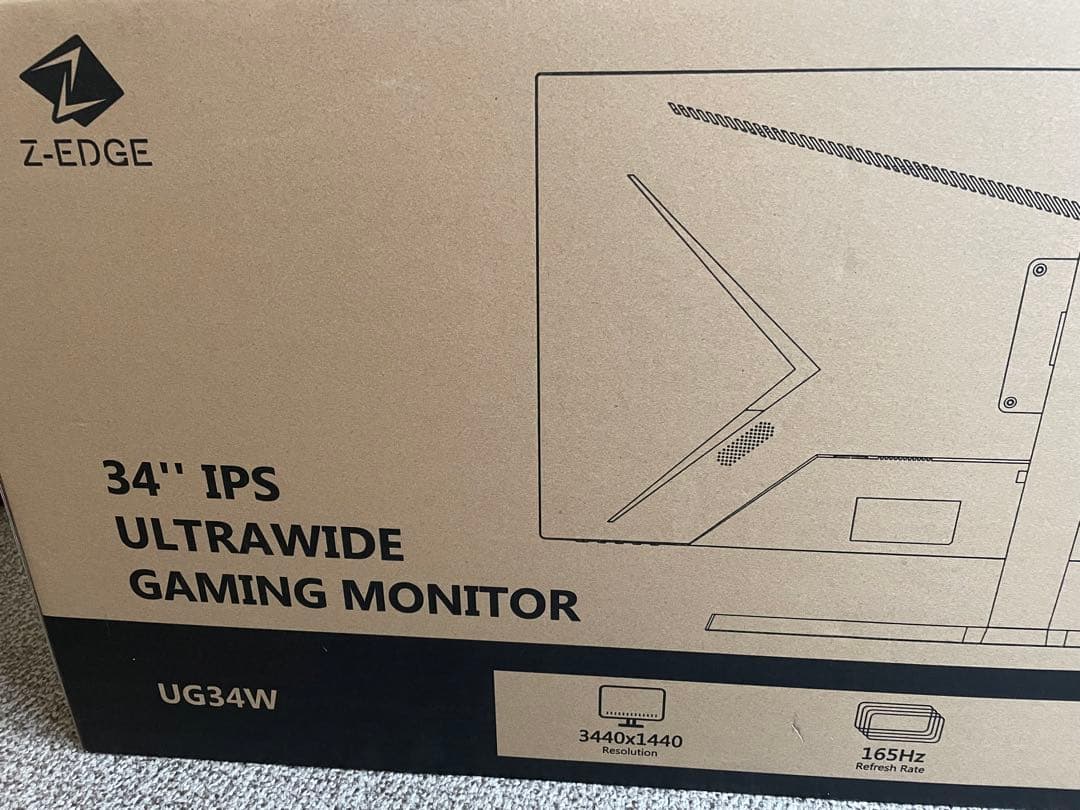 UG34W 3440×1440 ウルトラワイドモニター IPS 165Hz