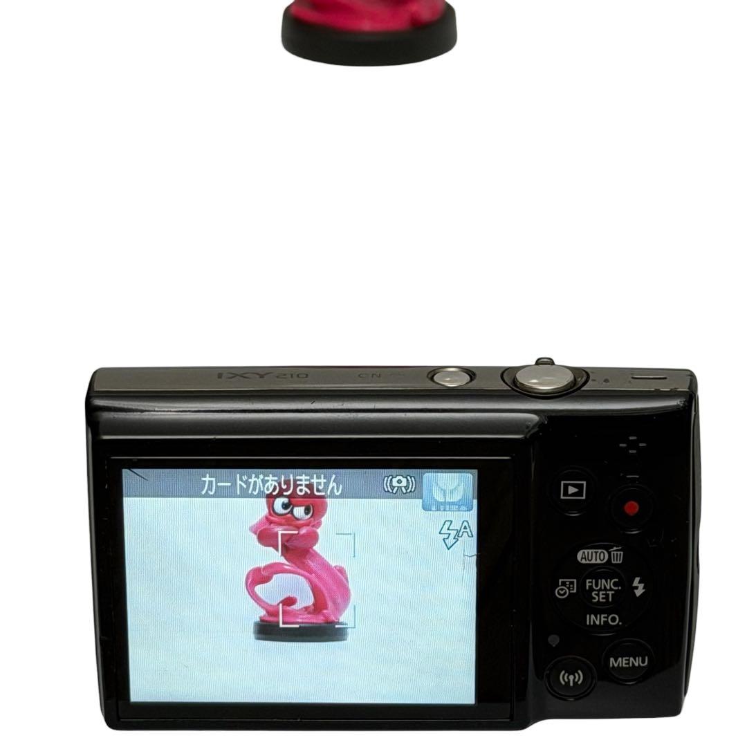 値下不可 Canon IXY210 黒 ブラック デジカメ コンデジ