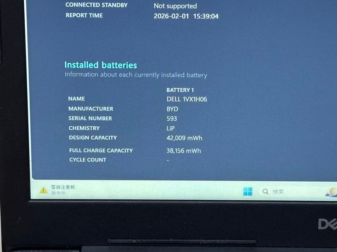 Windowsノート本体 DELL Inspiron i5-1035G1 8GB SSD256GB