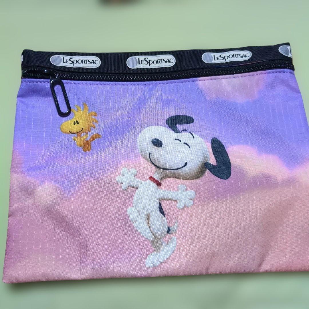 値下げ！LeSportsac スヌーピー ボストンバッグレア物限定