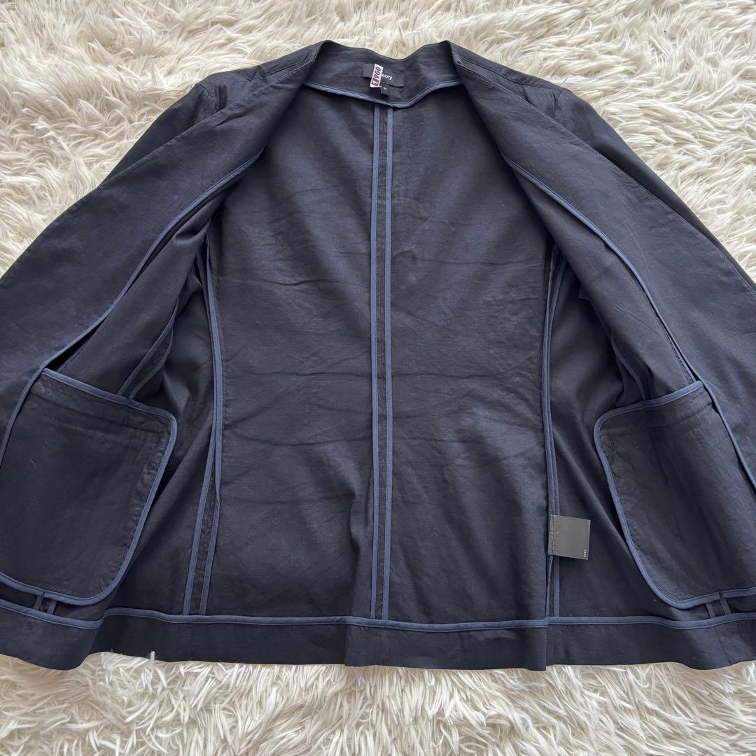 セオリー23SSパンツスーツセットアップEco Crunchリネン混大きいサイズ