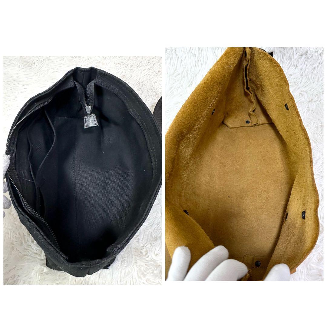 【希少色✨】ユニアンドコー ショルダーバック メッセンジャー イエロー レザー