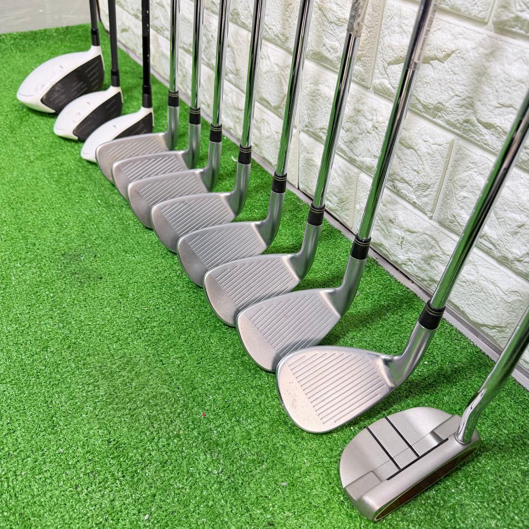 ゴルフセット　豪華　テーラーメイド　フルセット　ラウンド仕様　飛距離抜群　良好