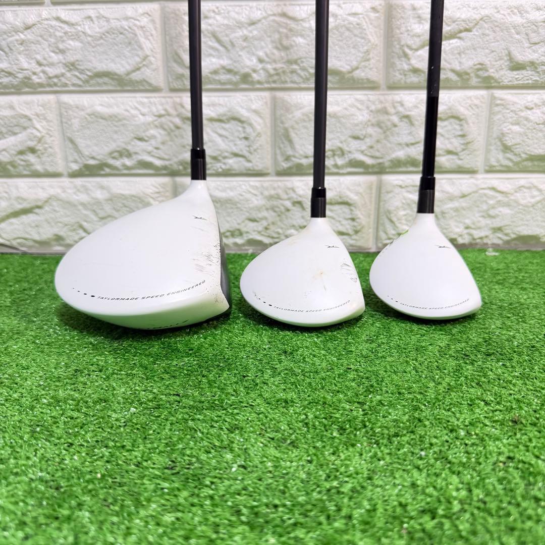 ゴルフセット　豪華　テーラーメイド　フルセット　ラウンド仕様　飛距離抜群　良好