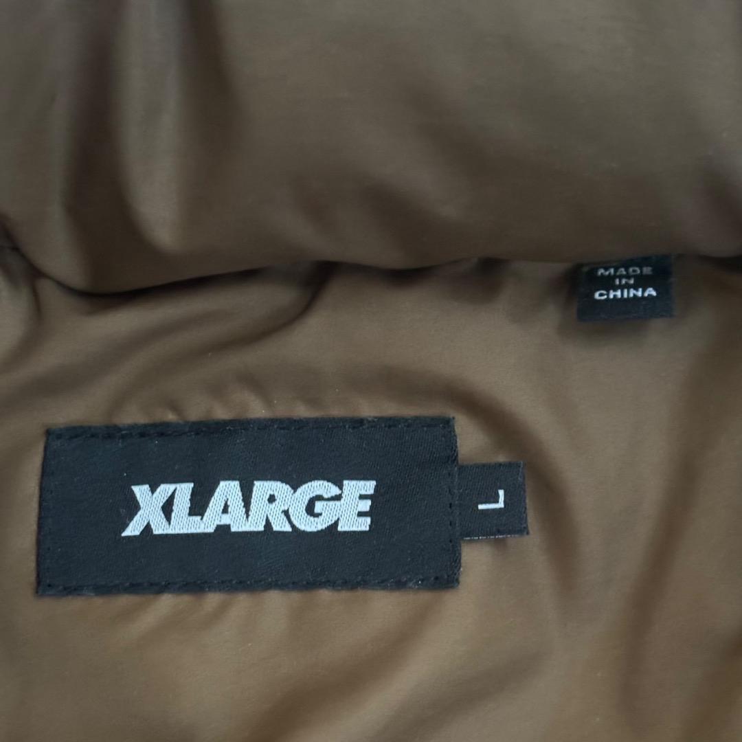 XLARGE ダウンジャケット L ブラウン