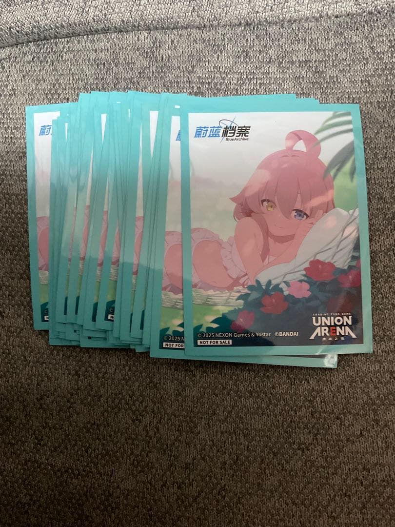 中国限定　非売品　小鳥遊ホシノ　スリーブ　51枚　ユニオンアリーナ