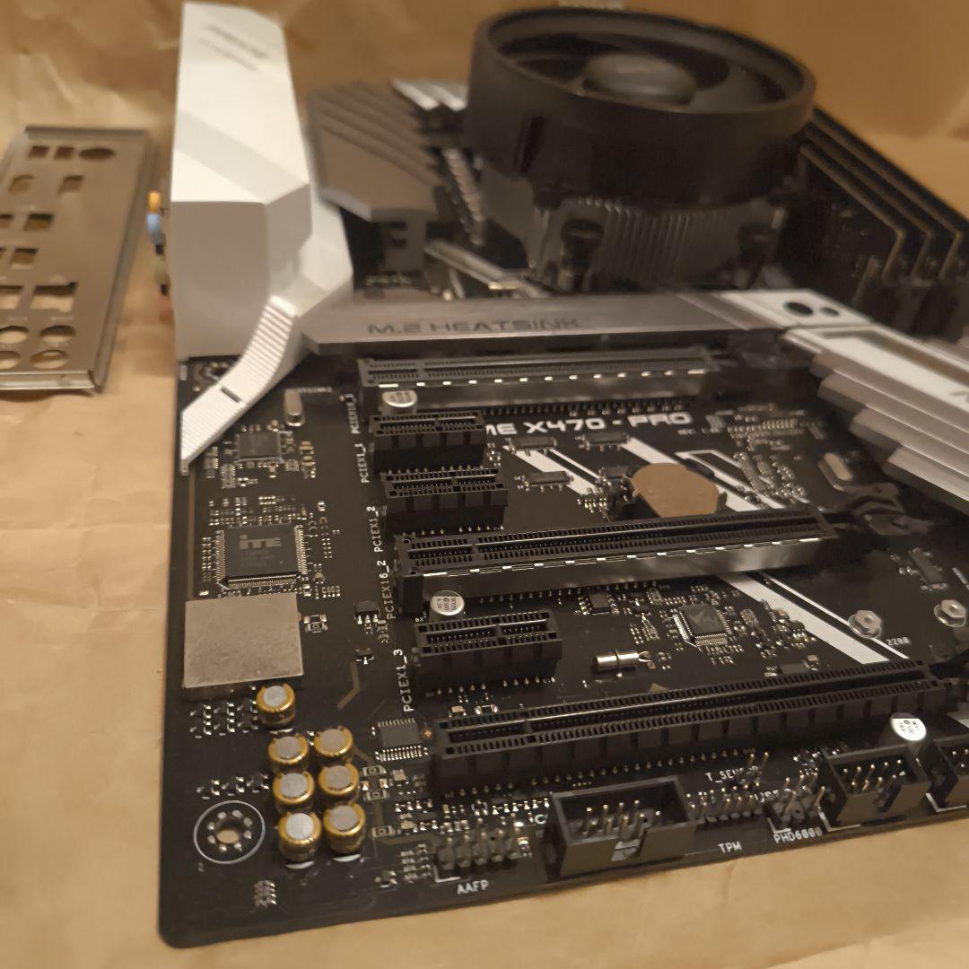 セット売り!! ASUS X470 Ryzen7 2700X RAM 32G