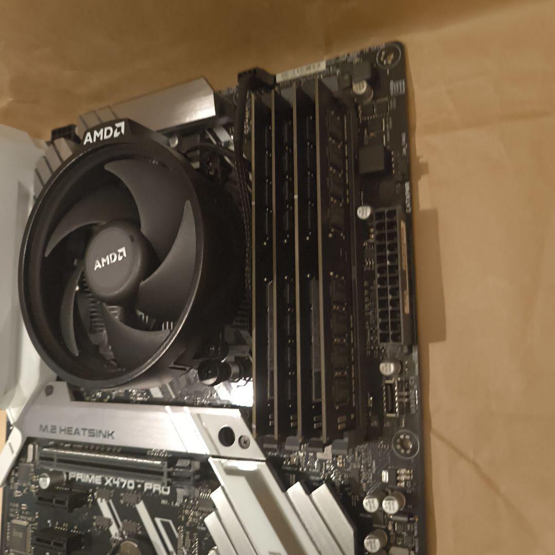 セット売り!! ASUS X470 Ryzen7 2700X RAM 32G
