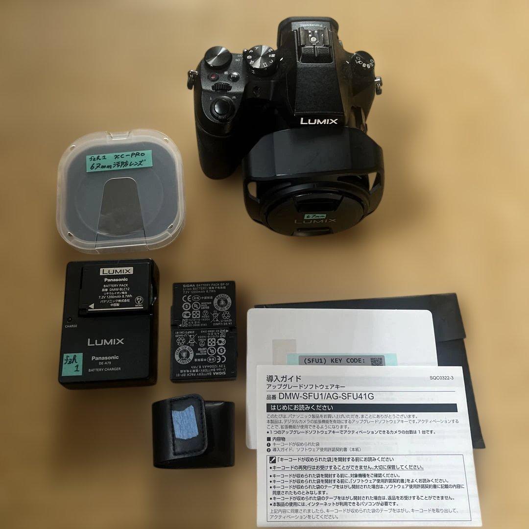 Panasonic LUMIX DMC-FZH1 バッテリー4 充電器