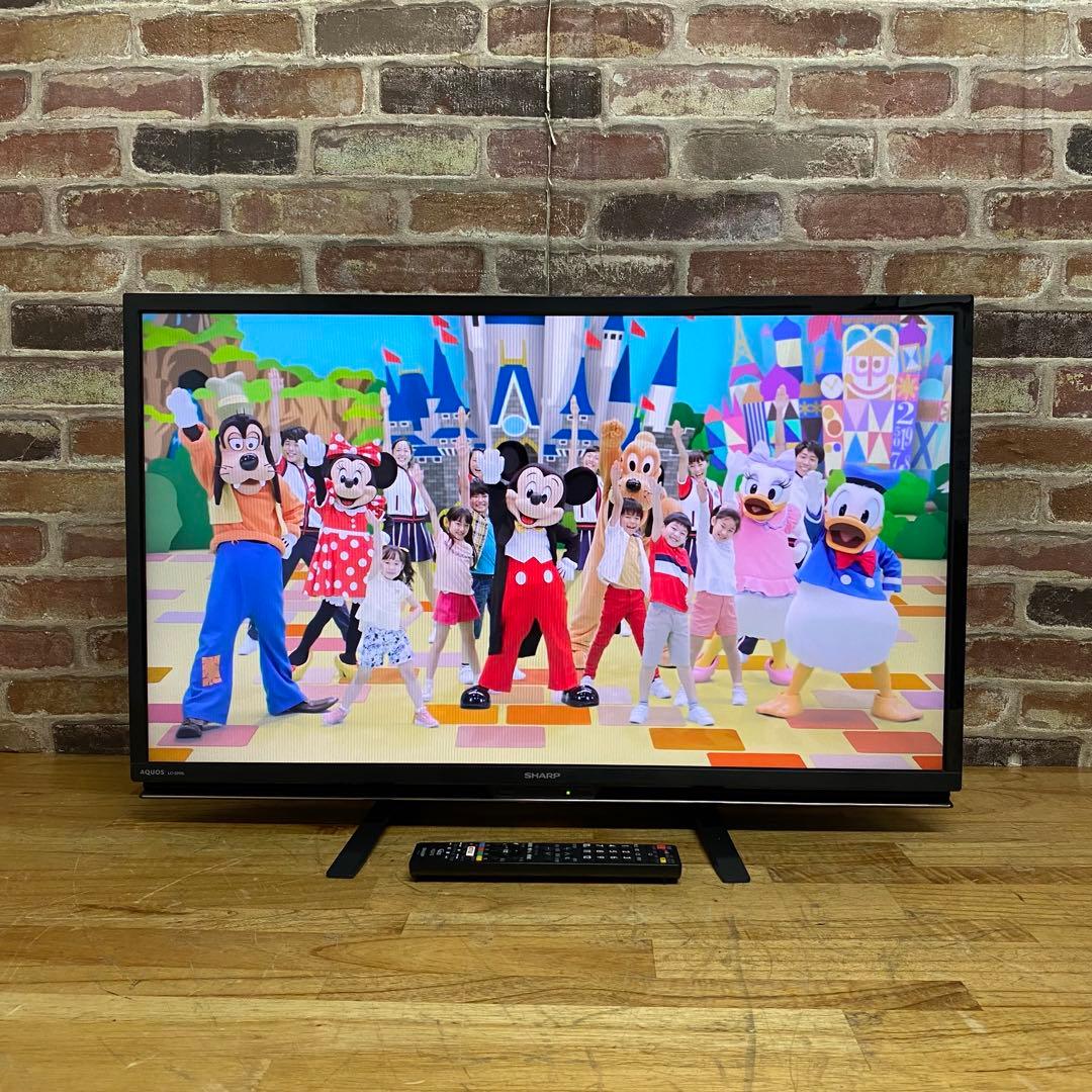 シャープ 32V型 液晶テレビ LC-32W5 ハイビジョン ネット動画アプリ○